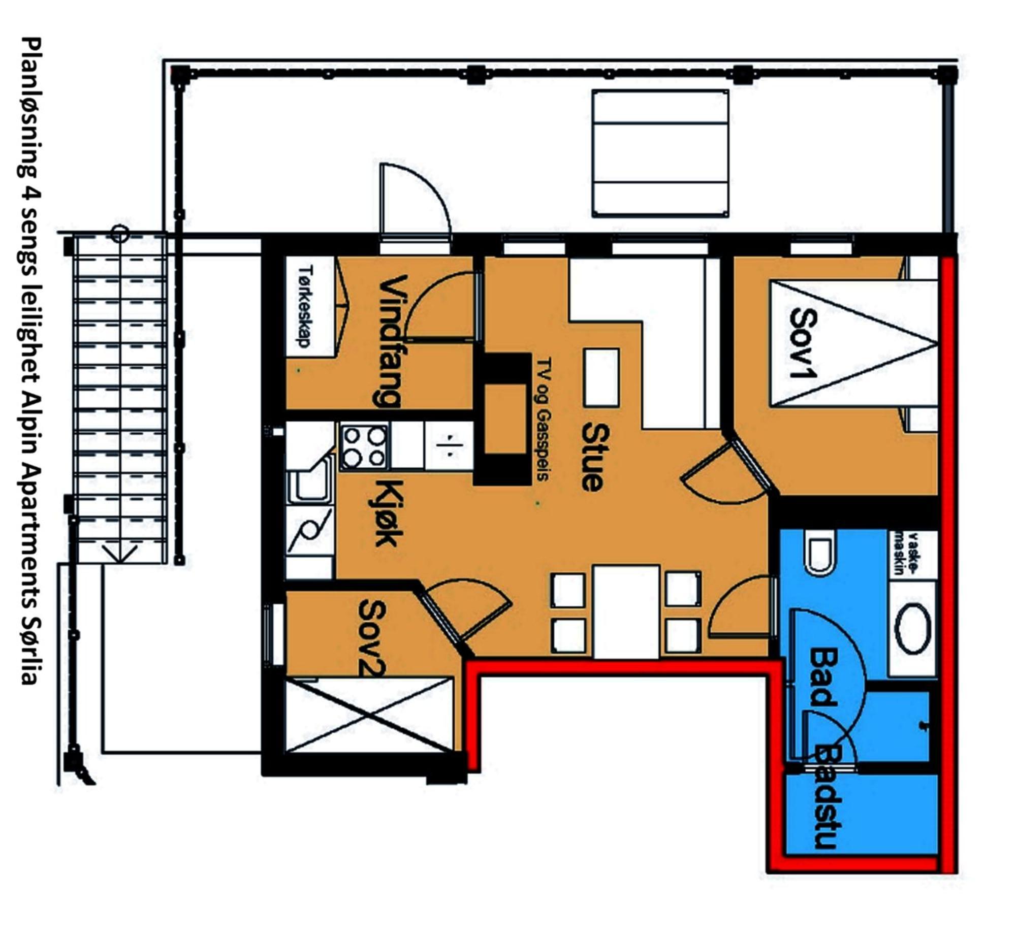 Alpin Apartments Sorlia Хафиел Екстериор снимка